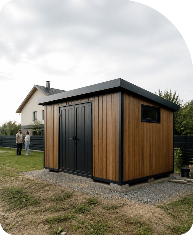 Готовый хозблок под ключ в Железногорске по цене от 90967 р. | РадиДОМА-Жлк